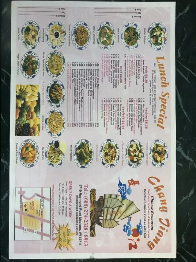 Chang Jiang Chinese Restaurant