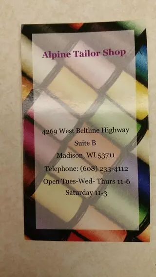Alpine Tailor Shop