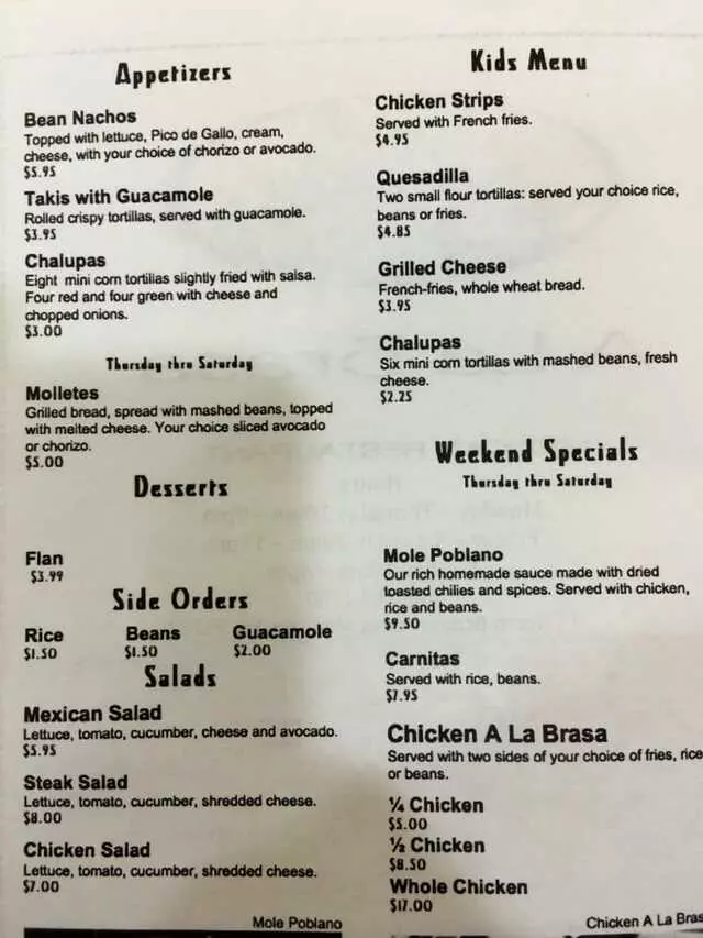 A La Brasa Mexican Grill