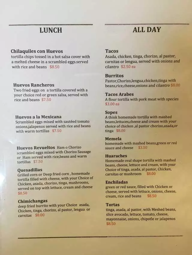 A La Brasa Mexican Grill
